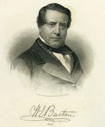 William Evans Burton, gravado por WG Jackman, 1875